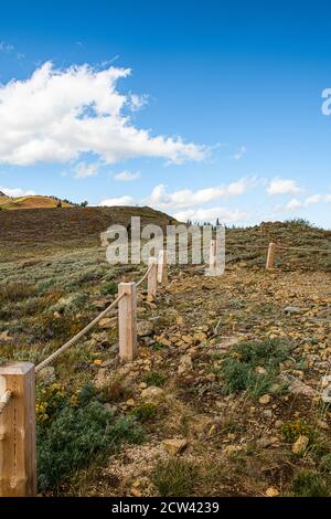 Park City, Utah, États-Unis paysages pittoresques en automne. Banque D'Images