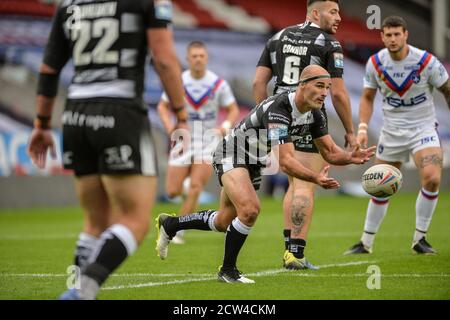 Danny Houghton de Hull FC en action Banque D'Images