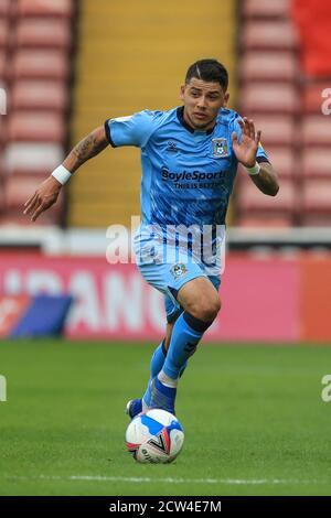 Gustavo Hamer (38) de Coventry City pendant le match Banque D'Images