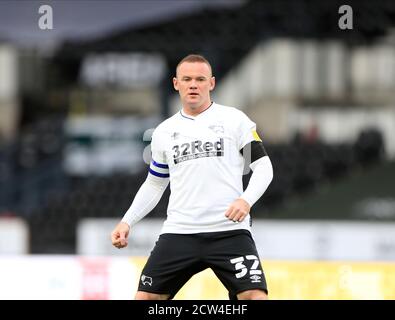 Wayne Rooney (32) du comté de Derby Banque D'Images