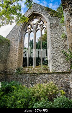 Priory demeure Little Walsingham Norfolk Angleterre Banque D'Images