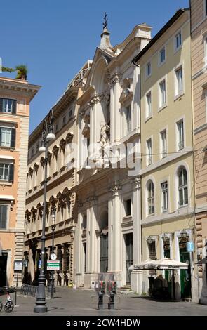 Italie, Rome, chiesa dell'Arciconfraternita delle sante stimmate di San Francesco Banque D'Images