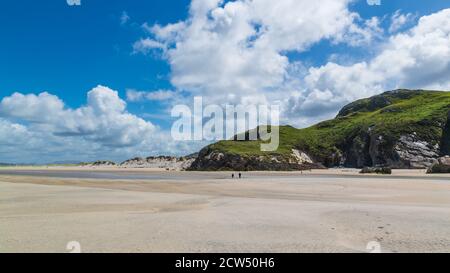 Beau paysage de plage Maghera Ardara, au comté de Donegal, Irlande Banque D'Images