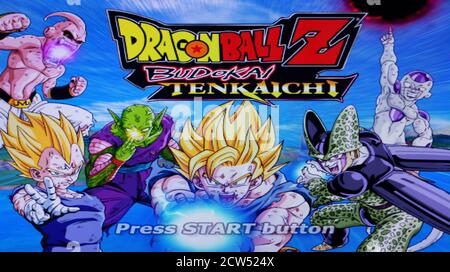 Dragonball Z Budokai Tenkaichi - Sony PlayStation 2 PS2 - Usage éditorial uniquement Banque D'Images