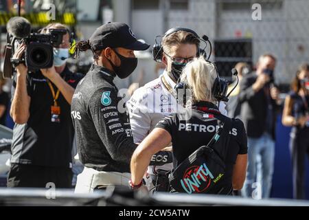 Sotchi, Russie. 27 septembre 2020. Au cours de la Formule 1 VTB russe Grand Prix 2020, du 25 au 27 septembre 2020 sur la Sotchi Autodrom, à Sotchi, Russie - photo Fran.ois Flamand / DPPI crédit: LM/DPPI/Francois Flamand/Alamy Live News crédit: Gruppo Editoriale LiveMedia/Alamy Live News Banque D'Images