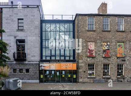 La bibliothèque Chester Beatty à Dublin Castle, Dublin, Irlande. Fondée en 1950 et déplacée ici en 2000, Banque D'Images