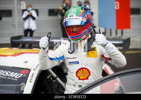 Nurburg, Allemagne. 27 septembre 2020. Farfus Augusto (BRA), BMW Team Schnitzer, BMW M6 GT3, portrait pendant les 2020 24 heures de Nurburgring, sur le N..rburgring Nordschleife, du 24 au 27 septembre 2020 à Nurburg, Allemagne - photo Florent Gooden / DPPI crédit: LM/DPPI/Floramy Gooden/Alay Live News Gruppin/Live News: Live Media Banque D'Images