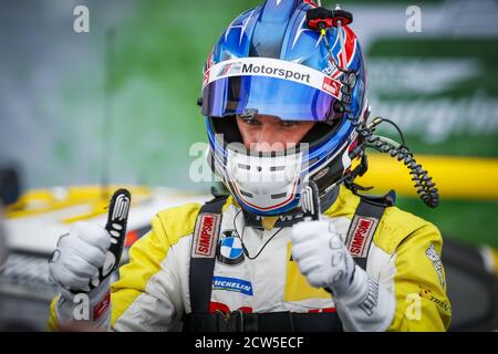 Nurburg, Allemagne. 27 septembre 2020. Catsburg Nicky (nld), Rowe Racing, BMW M6 GT3, portrait célébrant la victoire pendant les 2020 24 heures de Nurburgring, sur le N..rburgring Nordschleife, du 24 au 27 septembre 2020 à Nurburg, Allemagne - photo Florent Gooden / DPPI crédit: LM/DPPI/Floramy Gooden/Alay Live News Gruppin/Live News crédit: Live Media/Alitale Banque D'Images