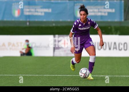 Martina Piemonte (Fiorentina Femminile) pendant l'ACF Fiorentina Femminile contre Florentia San Gimignano, Championnat italien de football série A Women, Florenc Banque D'Images