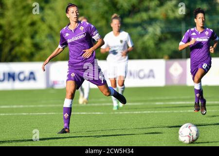 Florence, Italie. 6 septembre 2020. Florence, Italie, 06 septembre 2020, Greta Adami (Fiorentina Femminile) pendant l'ACF Fiorentina Femminile vs Florentia San Gimignano - Championnat italien de football Serie A Women - Credit: LM/Lisa Guglielmi Credit: Lisa Guglielmi/LPS/ZUMA Wire/Alamy Live News Banque D'Images