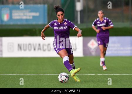 Florence, Italie. 6 septembre 2020. Florence, Italie, 06 septembre 2020, Martina Piemonte (Fiorentina Femminile) pendant l'ACF Fiorentina Femminile vs Florentia San Gimignano - Championnat italien de football série A Women - Credit: LM/Lisa Guglielmi Credit: Lisa Guglielmi/LPS/ZUMA Wire/Alamy Live News Banque D'Images