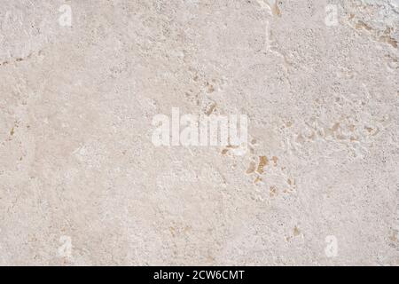 Calcaire Beige similaire au marbre naturel surface pour salle de bains ou cuisine du comptoir. Texture haute résolution et le motif. Banque D'Images