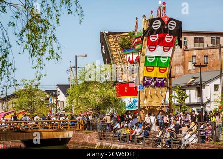 Le Festival Seihakusai de Nanao Ishikawa est un spectacle incroyable Banque D'Images