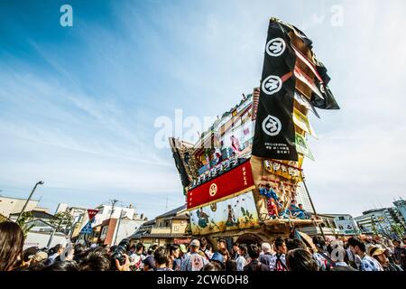 Le Festival Seihakusai de Nanao Ishikawa est un spectacle incroyable Banque D'Images
