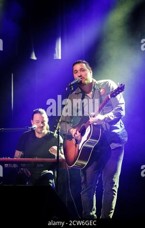 Berne, Suisse. 26 septembre 2020. Le chanteur et compositeur suisse Baschi interprète un concert à Bierhübeli à Berne. (Crédit photo: Gonzales photo - Tilman Jentzsch). Banque D'Images