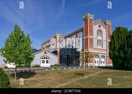 Champagner Haus Pommery, Maison de Champagne Vranken-Pommery Reims, Champagne, Frankreich Banque D'Images