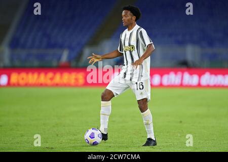 Juan Cuadrado de Juventus en action pendant le championnat italien Serie UN match de football entre AS Roma et Juventus FC le 27 septembre 2020 à St Banque D'Images