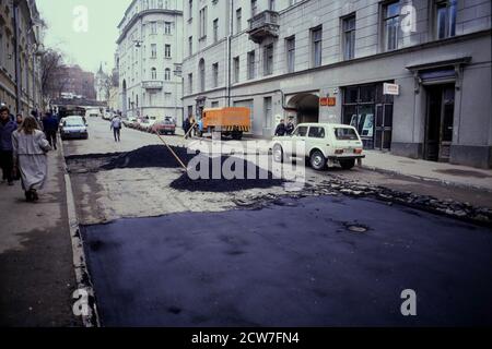 Moscou, Communauté d'États indépendants, CEI, 1992 Banque D'Images