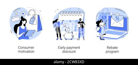 Stratégies de croissance des ventes illustrations vectorielles conceptuelles abstraites. Illustration de Vecteur