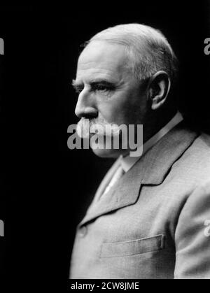 Edward Elgar. Portrait du compositeur anglais Sir Edward William Elgar 1857-1934), v.1922 Banque D'Images