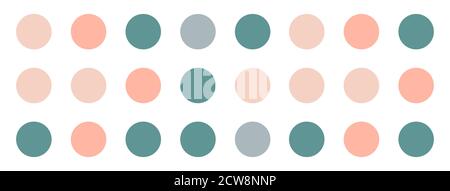 Couvre-vedette grand ensemble. Éléments de conception de formes organiques pour l'histoire des médias sociaux. Modèles ronds de mode dans des couleurs pastel pour les blogueurs. Vecteur Illustration de Vecteur