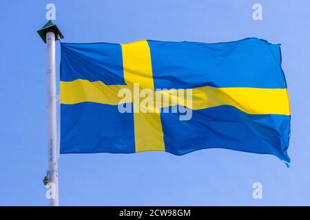 Drapeau suédois Banque D'Images