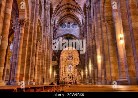 Basílica de San Vicente. Ávila. Castilla León. Espagne Banque D'Images