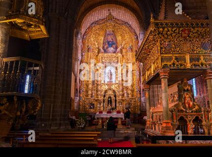 Basílica de San Vicente. Ávila. Castilla León. Espagne Banque D'Images