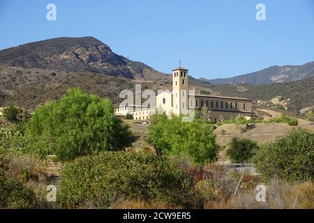 St. Michael's Abby, Silverado, Californie Banque D'Images