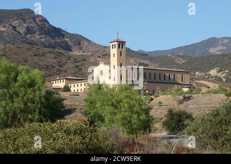 St. Michael's Abby, Silverado, Californie Banque D'Images