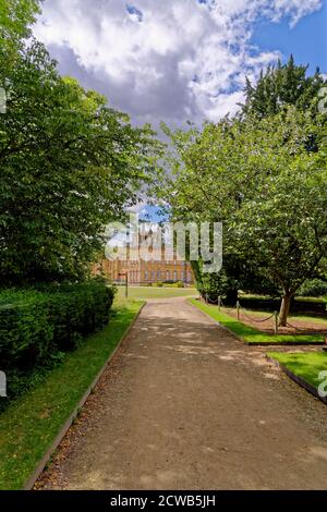 Blenheim Palace Gardens et son parc paysager, Woodstock, Oxfordshire, Angleterre - Royaume-Uni Banque D'Images