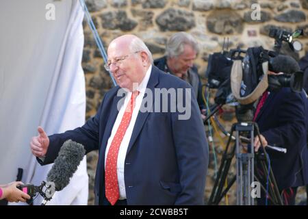 Michael Gapes (né en 1952), politicien britannique change, membre du Parlement (député) d'Ilford-Sud depuis les élections générales de 1992. Gapes était député travailliste et coopératif jusqu'en février 2019, quand il est parti pour protester contre la direction de Jeremy Corbyn pour former le Groupe indépendant avec six autres députés travaillistes. Banque D'Images