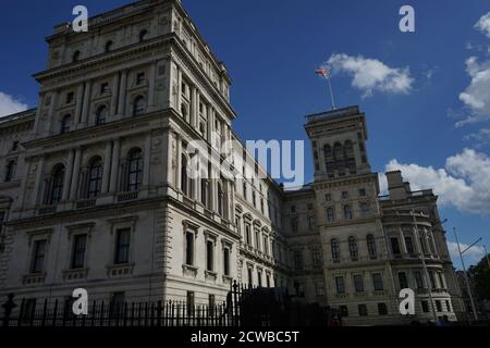 British Foreign and commonwealth Office (ministère des Affaires étrangères), Londres. Banque D'Images