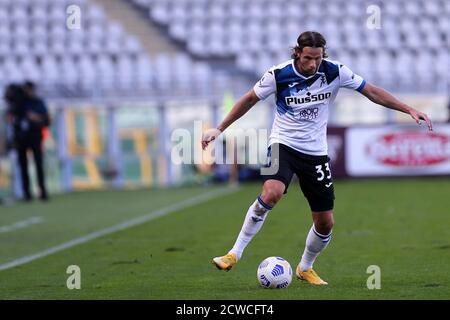 Turin, Italie. 26 septembre 2020. Hans Hateboer d'Atalanta Bergamasca Calcio pendant la série UN match entre Torino FC et Atalanta Calcio. Banque D'Images