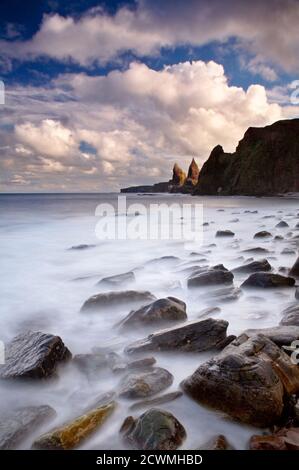 Duncansby Stacks, Duncansby Head, Caithness, Écosse Banque D'Images