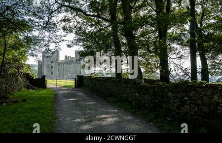 Château de Bolton, Redmire, Yorkshire, Angleterre, Royaume-Uni Banque D'Images