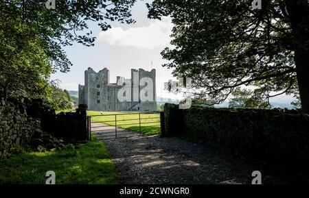 Château de Bolton, Redmire, Yorkshire, Angleterre, Royaume-Uni Banque D'Images