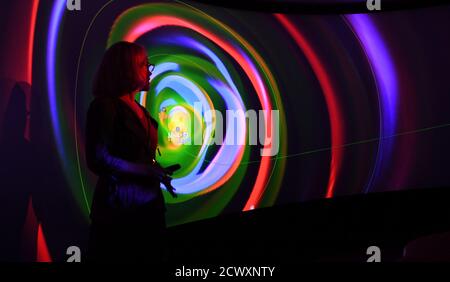 Le 26 septembre 2018, la classe candidate astronaute 2017 de la NASA a visité le Goddard Space Flight Center de la NASA à Greenbelt, Maryland. Les candidats, qui ont été sélectionnés en juin 2017, suivent une formation au Johnson Space Center de la NASA à Houston pour faire partie du corps d'astronautes de la NASA. Banque D'Images