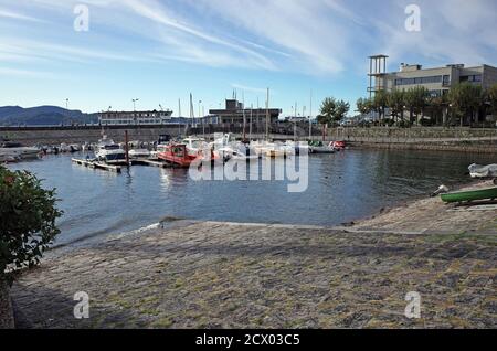 Verbania-intra, Piémont, Italie. Ville sur les rives du lac majeur. Le port Banque D'Images