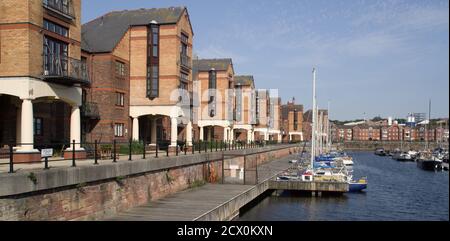 Guanaco Dock Liverpool Banque D'Images