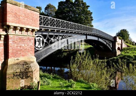 Pont Myton-on-Swale Banque D'Images