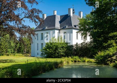 Huenxe, Huenxe-Gartrop-Buehl, Lippe, Niederrhein, Muensterland, Ruhrgebiet, Naturpark Hohe Mark Westmuensterland, Rheinland, Nordrhein-Westfalen, NRW, Banque D'Images