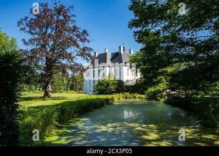 Huenxe, Huenxe-Gartrop-Buehl, Lippe, Niederrhein, Muensterland, Ruhrgebiet, Naturpark Hohe Mark Westmuensterland, Rheinland, Nordrhein-Westfalen, NRW, Banque D'Images