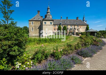 Dorsten, Dorsten-Lembeck, Lippe, Ruhrgebiet, Naturpark Hohe Mark Westmuensterland, Muensterland, Westfalen, Nordrhein-Westfalen, NRW, Schloss Lembeck, Banque D'Images