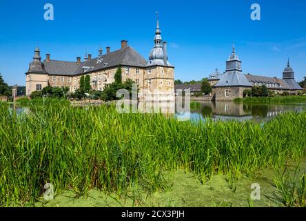 Dorsten, Dorsten-Lembeck, Lippe, Ruhrgebiet, Naturpark Hohe Mark Westmuensterland, Muensterland, Westfalen, Nordrhein-Westfalen, NRW, Schloss Lembeck, Banque D'Images