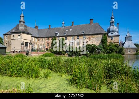 Dorsten, Dorsten-Lembeck, Lippe, Ruhrgebiet, Naturpark Hohe Mark Westmuensterland, Muensterland, Westfalen, Nordrhein-Westfalen, NRW, Schloss Lembeck, Banque D'Images