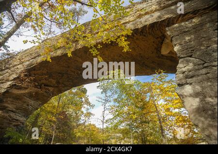 États-Unis, sud-est, Kentucky, Natural Bridge, State Resort Park, Banque D'Images