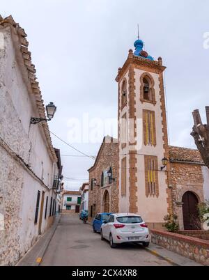 Iglesia del Cristo. El Toposo. Tolède. Castilla la Mancha. Espagne Banque D'Images