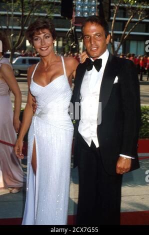 1er janvier 2011 - Hollywood, Californie, États-Unis - 1980 ACADEMY AWARDS.LOS ANGELES, CA.I1177PR. / / Prix DE L'ACADÉMIE / OSCARS.HELEN REDDY ET JEFF WALD.(Credit image: © Phil Roach/ZUMA Wire) Banque D'Images