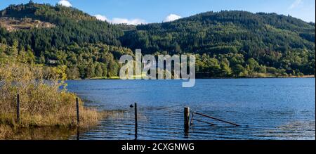 Loch Achray, Loch Lomond et parc national des Trossachs, Écosse Banque D'Images